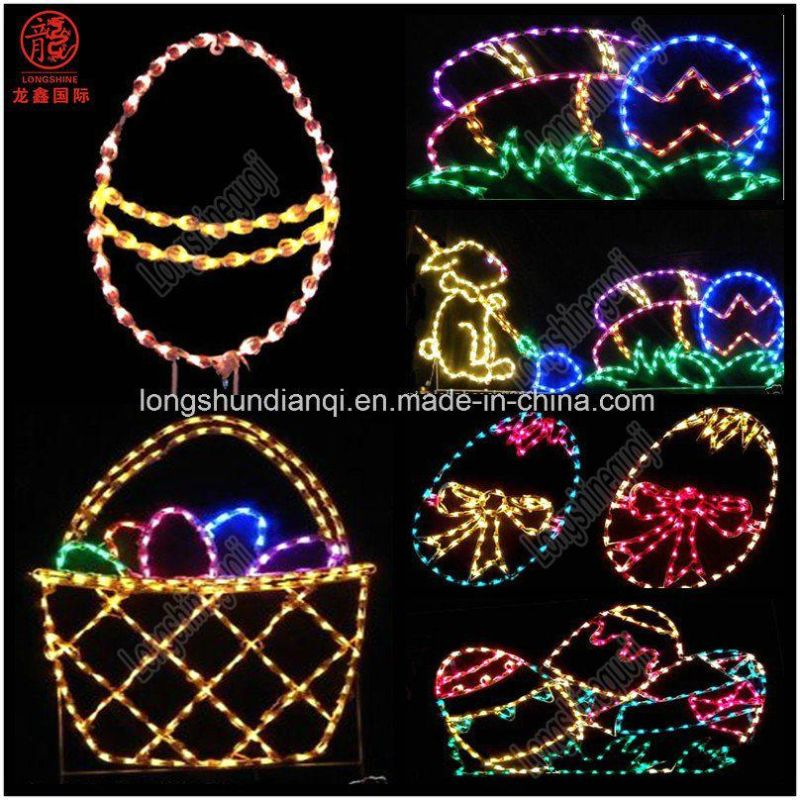 Longshine LED 2D Motif Easter Eggs Light