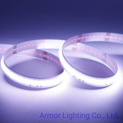 Dots-Free Silicone COB LED Strip Light 280LED 10mm DC12V