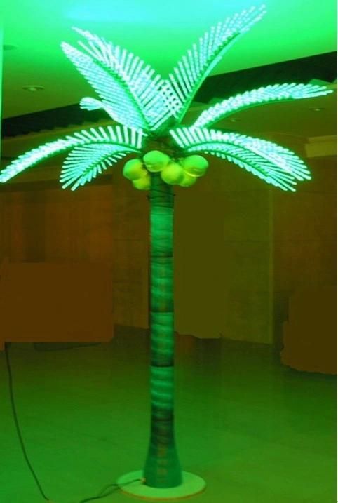 Yaye CE & RoHS Approval Outdoor LED Palm Tree Lights/Outdoor LED Palm Tree with 2 Years Warranty