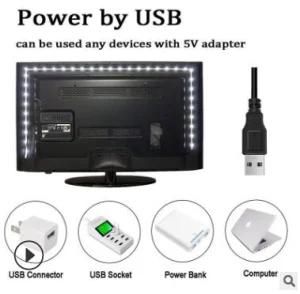 DC5V IP20 5m LED 5050 Blue 30 60 120LEDs Strip Tape Back Light USB for TV Computer Ce ETL UL