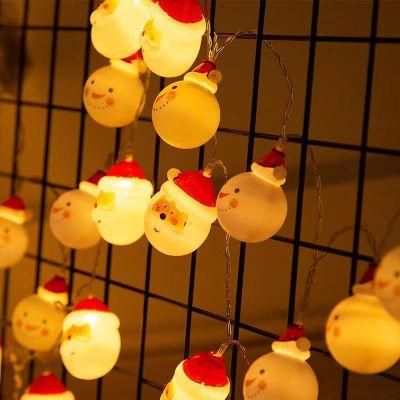 LED Santa Claus Snowman Lights Christmas Lights String Lights Room Decoration Lights Outdoor Christmas Lights