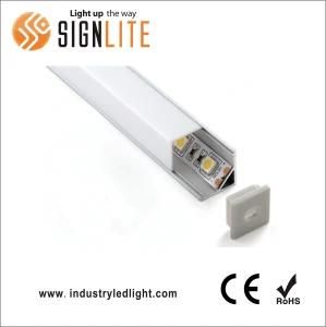 Square Aluminum LED Profile 10mm Width Strip
