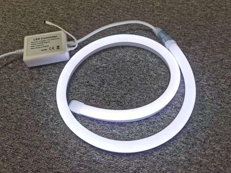 24V IP65/IP67 Bendable Waterproof Flexible DIY Silicone LED Tube Profile for Neon LED Strip