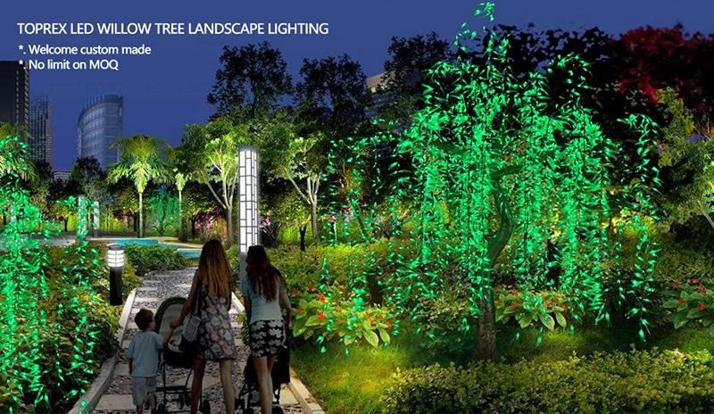 Toprex Metal Frame Tree Trunk LED Willow Tree Lights