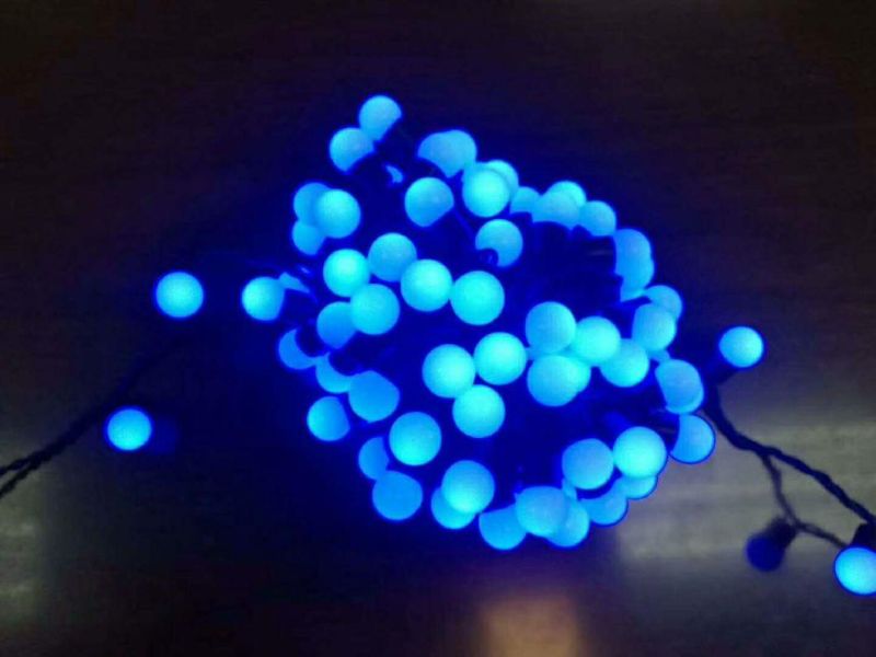 Waterproof LED Ball String Light for Outdoor Christmas Decoration