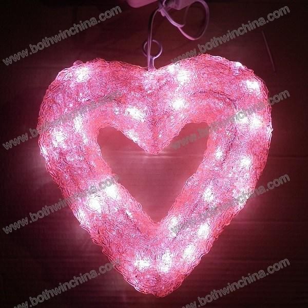 Heart-Shaped LED Lighting for Wedding Decoration (BW-SC-207)