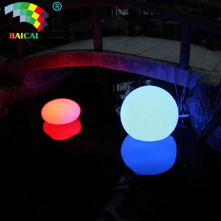 Light Color Change LED Large Hard Plastic Ball