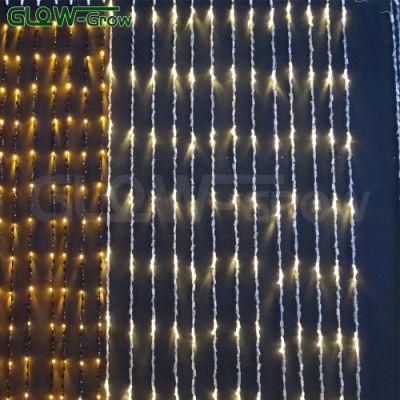 Wholesale IP65 Project Use Christmas Decoration LED Curtain Light with Remote Controller