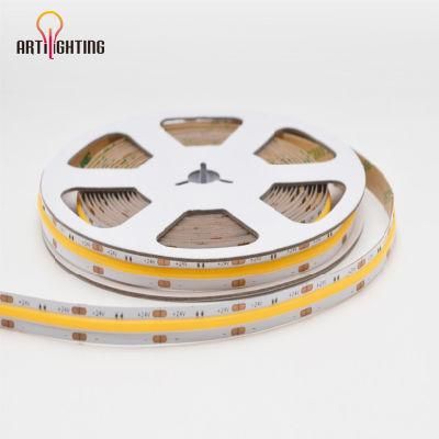 2700K White Warm White Christmas Soft Strip Lamp Decorative Logo Signs Car Lighting RGB Flexible COB Strip LED Light 12V 24V 5V