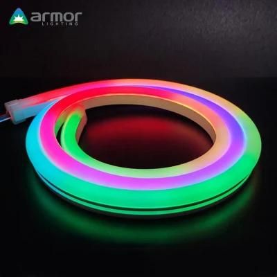 Holiday Christmas RGB Copper Wire Waterproof Decoration DIY Flex Strip LED Neon Light Custom Neon Sign for Bedroom