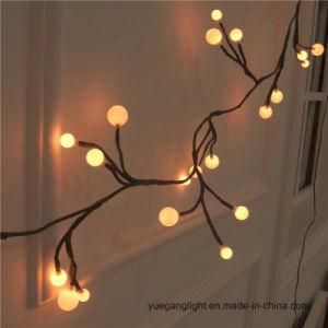 High Quality Festival Warm White Ball LED String Light Low Voltage for Decoration