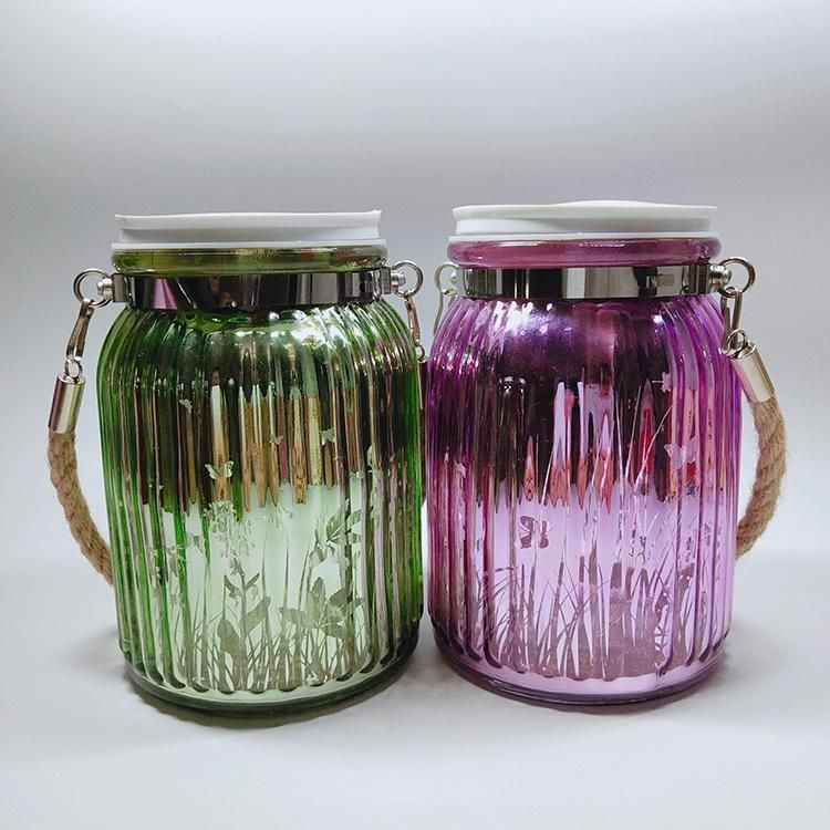 LED String Fairy Star Firefly Mason Glass Jar Lights