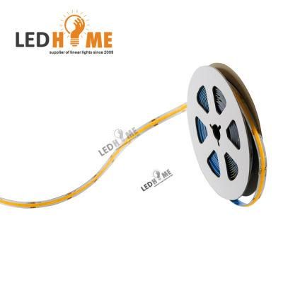 16W Flexible IP20 IP65 IP67 COB LED Strip with 512 LEDs Chip