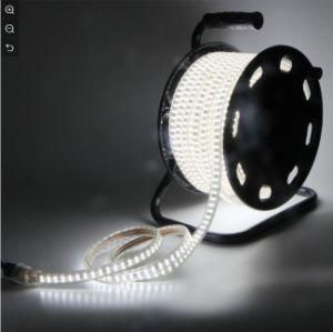 China Manufacturer LED Strip Custom 5mm RGB Width Waterproof AC220V 4.8W/M Changeable Color Strip Light LED