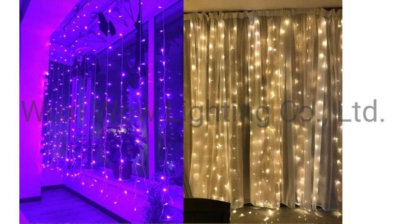 100V PSE Approved Christmas Holiday LED Curtain Light Christmas Light