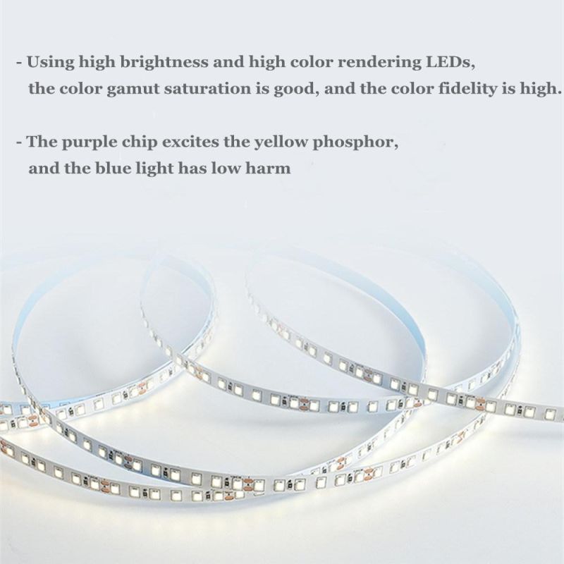 Good Color Gamut Saturation Full Spectrum LED Strip for Health Lighting