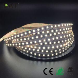 High Brightness DC12V 24V IP20 IP65 SMD2835 Cw 1m 120LEDs Flexible LED Strip Tape Ce ETL UL