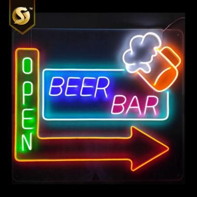 Customized Open Tiger Acrylic Custom LED Neon Sign Letter China Manufacturer