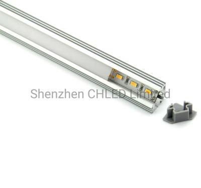 Anodized 6063 T5 Series LED Aluminium Extrusion Profiles Linear Light for Construction/Decoration/Industrial
