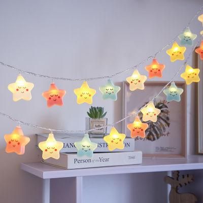 Good Quality Amazon Hot Sale Decoration Star Window Curtain Light String