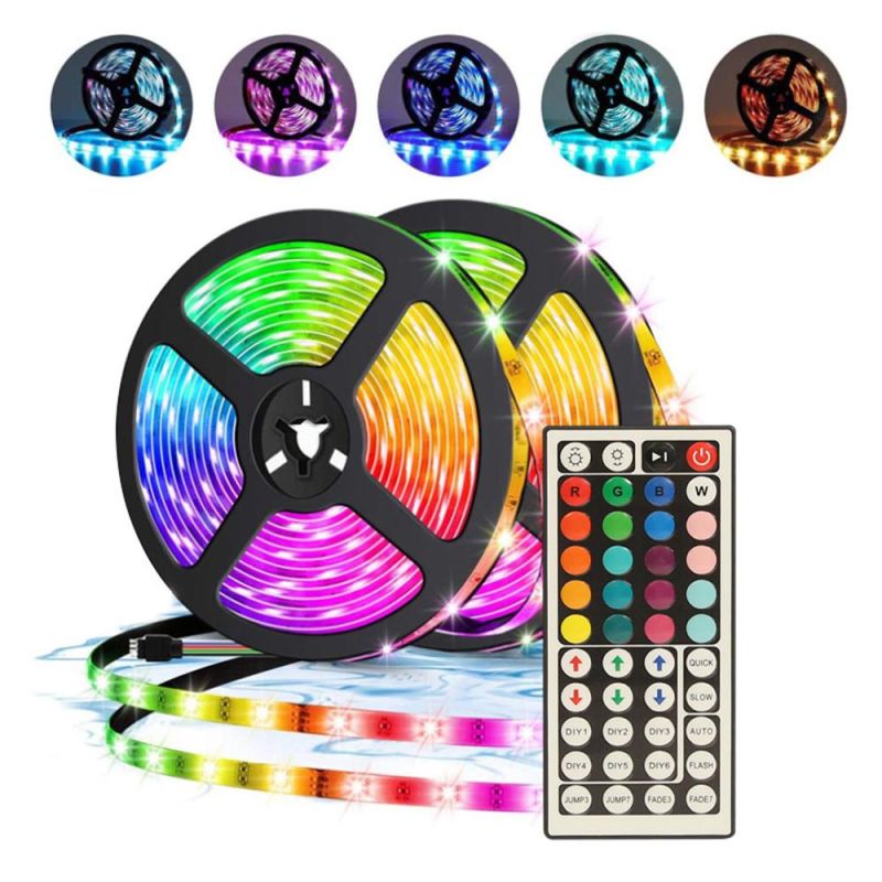 DC12V 5050SMD LED 44keys IR Remote Control LED RGB Strip Light