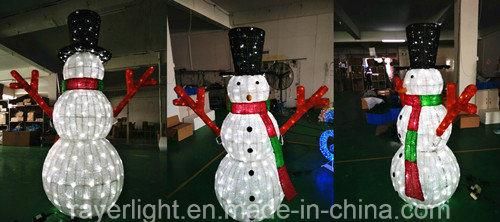 Christmas Ornaments LED Snowman Light Garden Christmas Lights