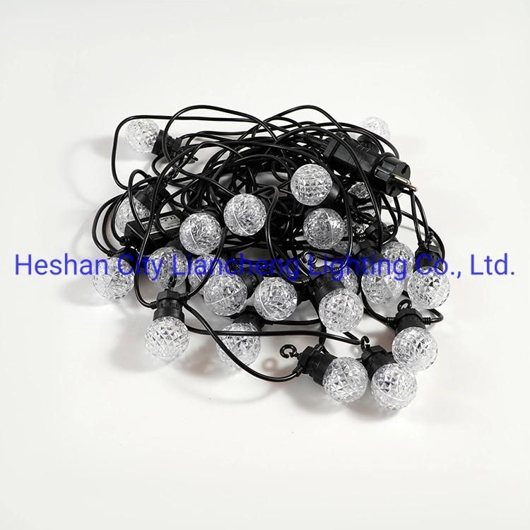 Liancheng Colorful Diamond Outdoor Globe Holiday Lighting Christmas Decorative String Lights