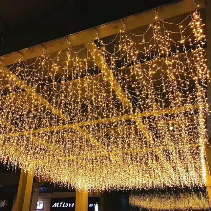 Best Sell PVC Wire 110V/220V Christmas Outdoor LED Icicle Lights