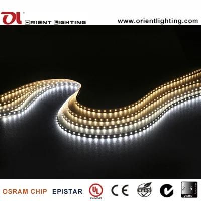 UL Ce Epistar 2835 60LEDs 14.4W/M Non-Waterproof LED Strip Light