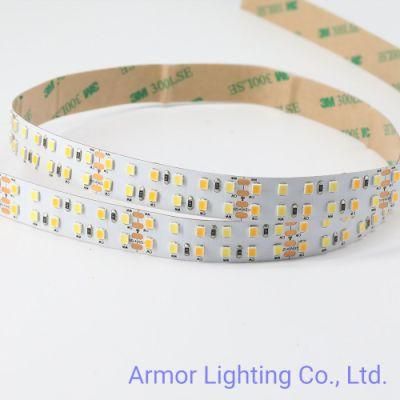 Double Rows SMD LED Strip Light 2835 240LEDs/M DC24V for Backlight