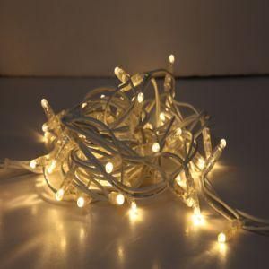 Hot Sale Christmas Outdoor Xmas Decoration Waterproof IP65 Rubber LED Light Chain, LED Garland String Light