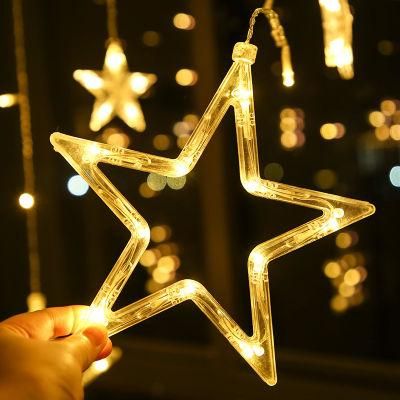 Star Decorative Curtain Decorative String Light