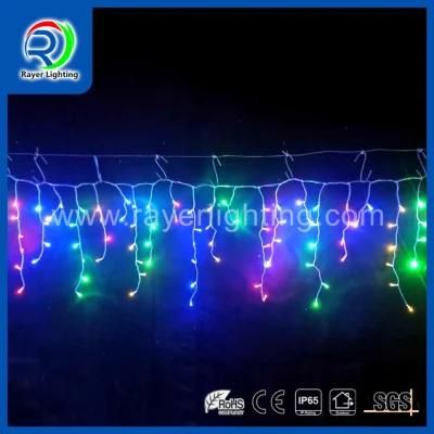 Multicolor Christmas Hotel Festival Party Decoration Multi Color LED Icicle Light