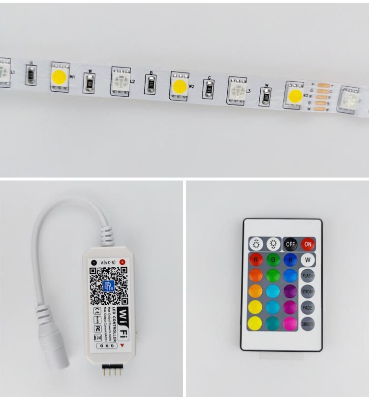 Customized Energy Saving Unique Design Cx-Lumen Voice Control Smart LED Strip Light