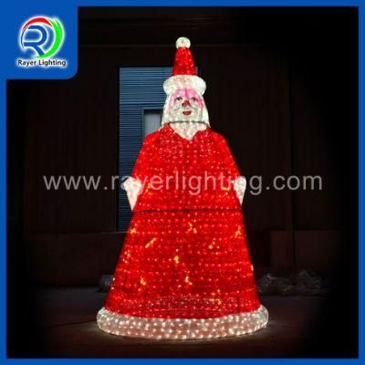 Christmas Decoration Chrismast Light 3D LED Motif Ligts LED Santa