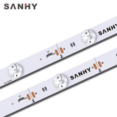 3030 LED Bar Strip 12V 12 LED / Meter Diffuse Reflection LED Strip