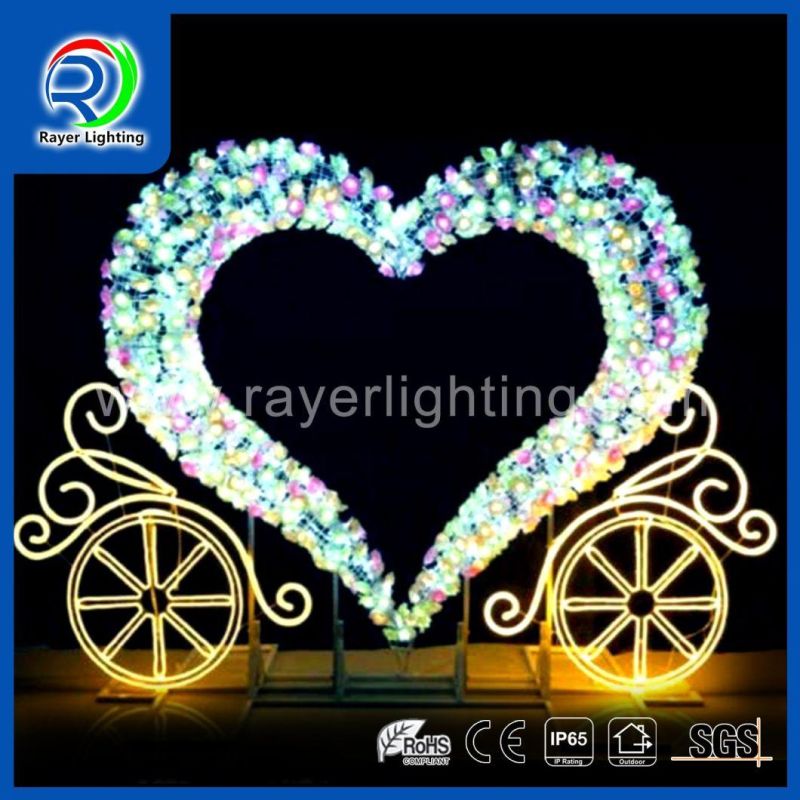 LED Motif Light -Heart Light