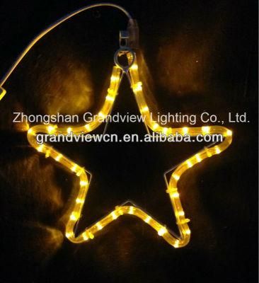 Yellow Colour Simple Small LED Star Bw-Mf-001 LED Motif Light