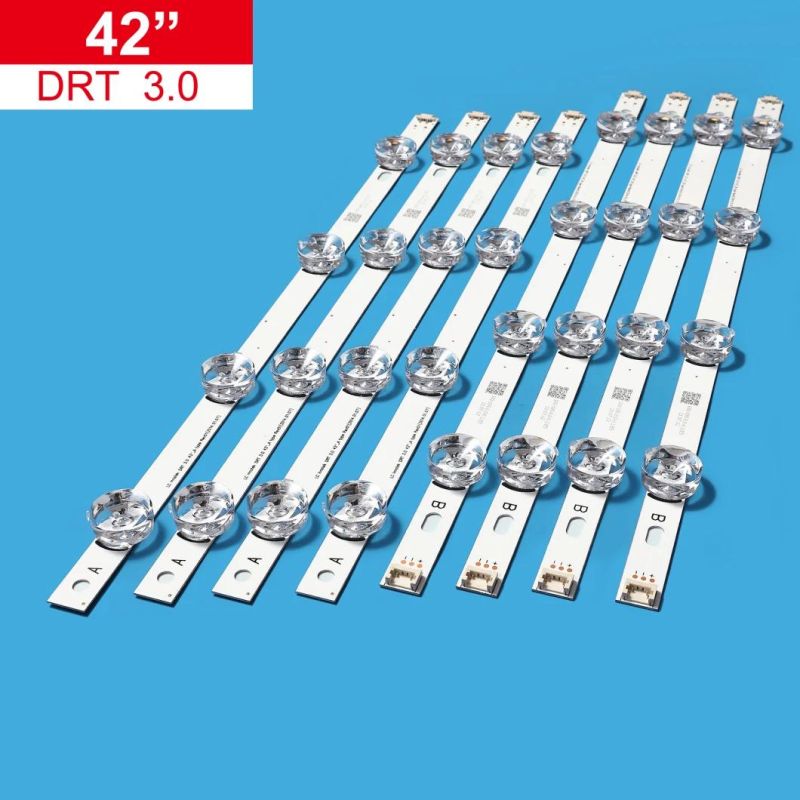 2021new Product LG TV LED Backlight Strip Bar 42 Lb Lb 4+4LED with Original Lens