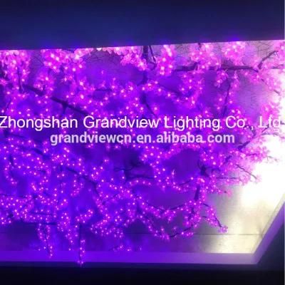 LED Wedding Lights Purple Cherry Blossom Tree Branches Lights
