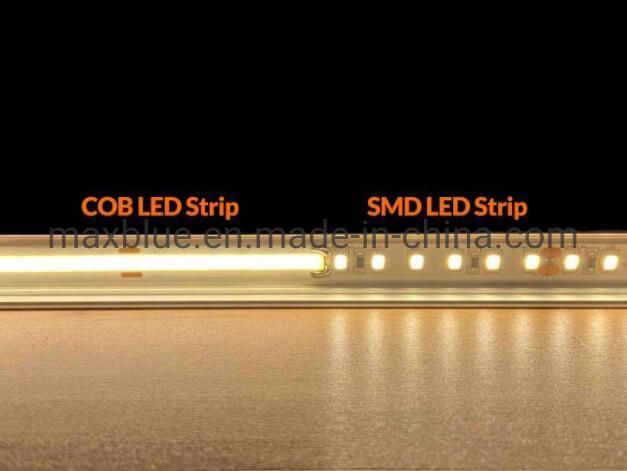 High Density 528chips 10W/15W COB LED Strip for Cabinet Lighting