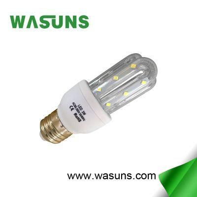 2u 3W E27 6500k U Type Corn LED Lamp