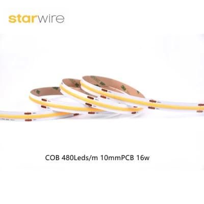 COB 480LEDs/M 10mmpcb 16W 3 Years Warranty