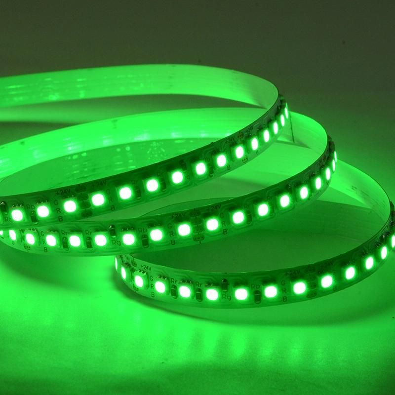 Hot selling best price SMD3838 24V RGB 168LEDs/m LED Strip Lights with CE cetification