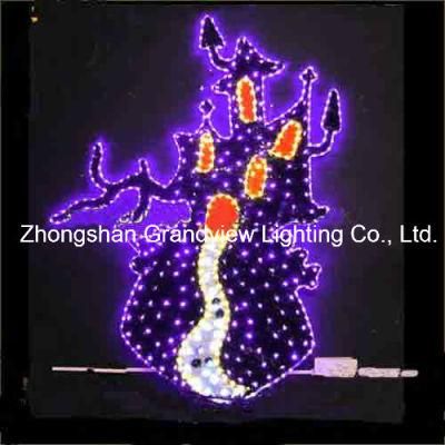 Large LED Lighting Ghost Hallowen Wall Decoration