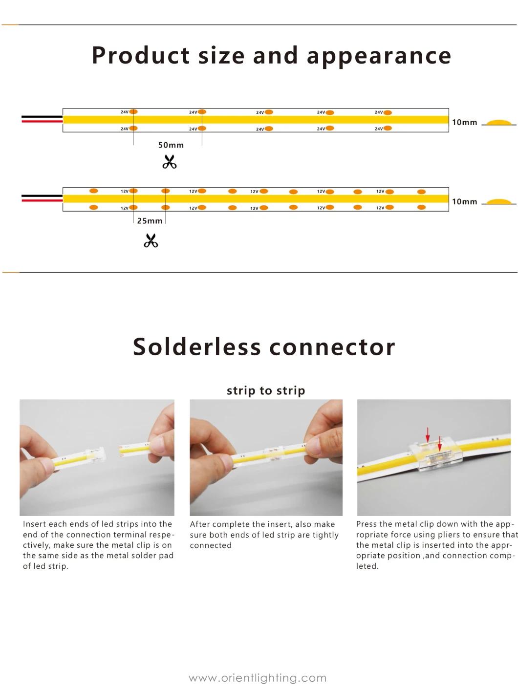 UL CE COB Waterproof Strip Light Car LED