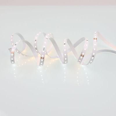 60LEDs SMD2835 DC24V 6W 2700-6500K Waterproof IP65 Flexible LED Strip Light for Outdoor Decorative Lighting