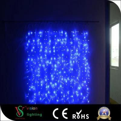 Waterproof Outdoor 2*2m LED Curtain Light for Wedding/Party Decoration