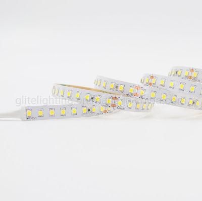 Factory Price SMD2835 128LEDs Flexible Strip Light Warm White for Decoration
