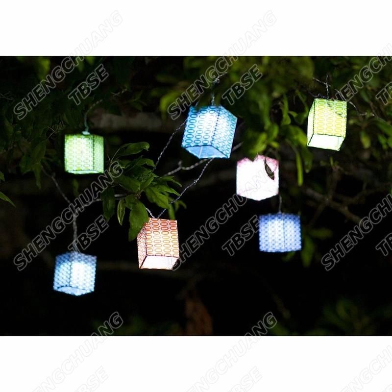 Outdoor LED Solar Edelweiss String Lights